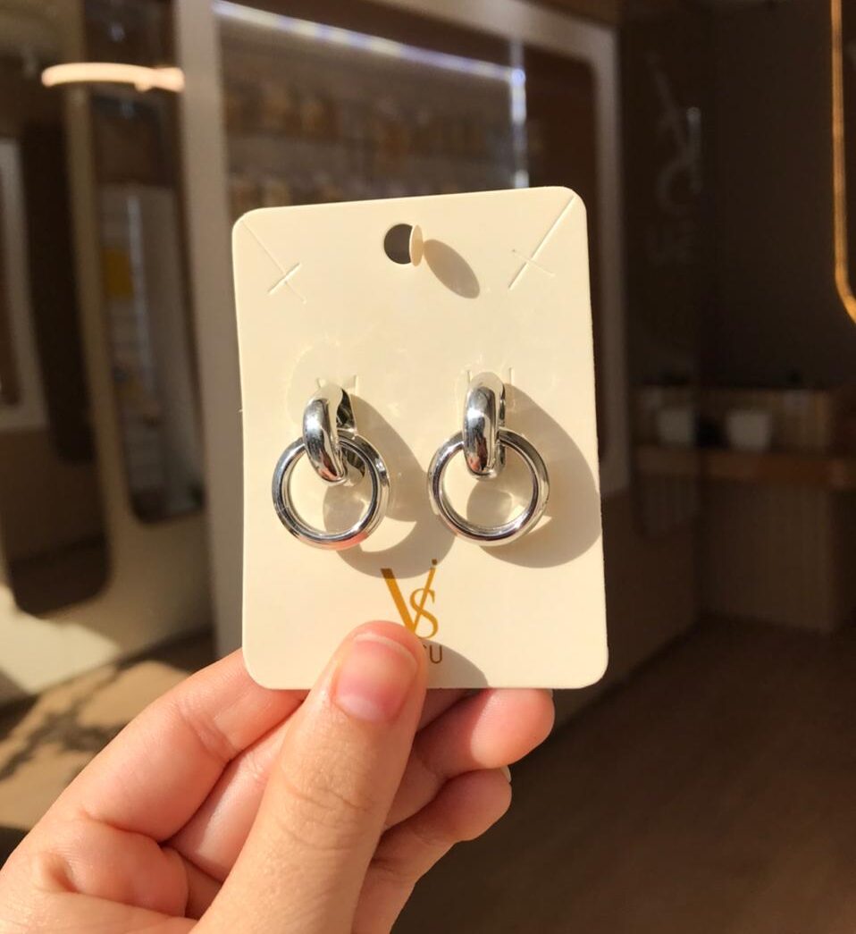 Brinco argolinha solo