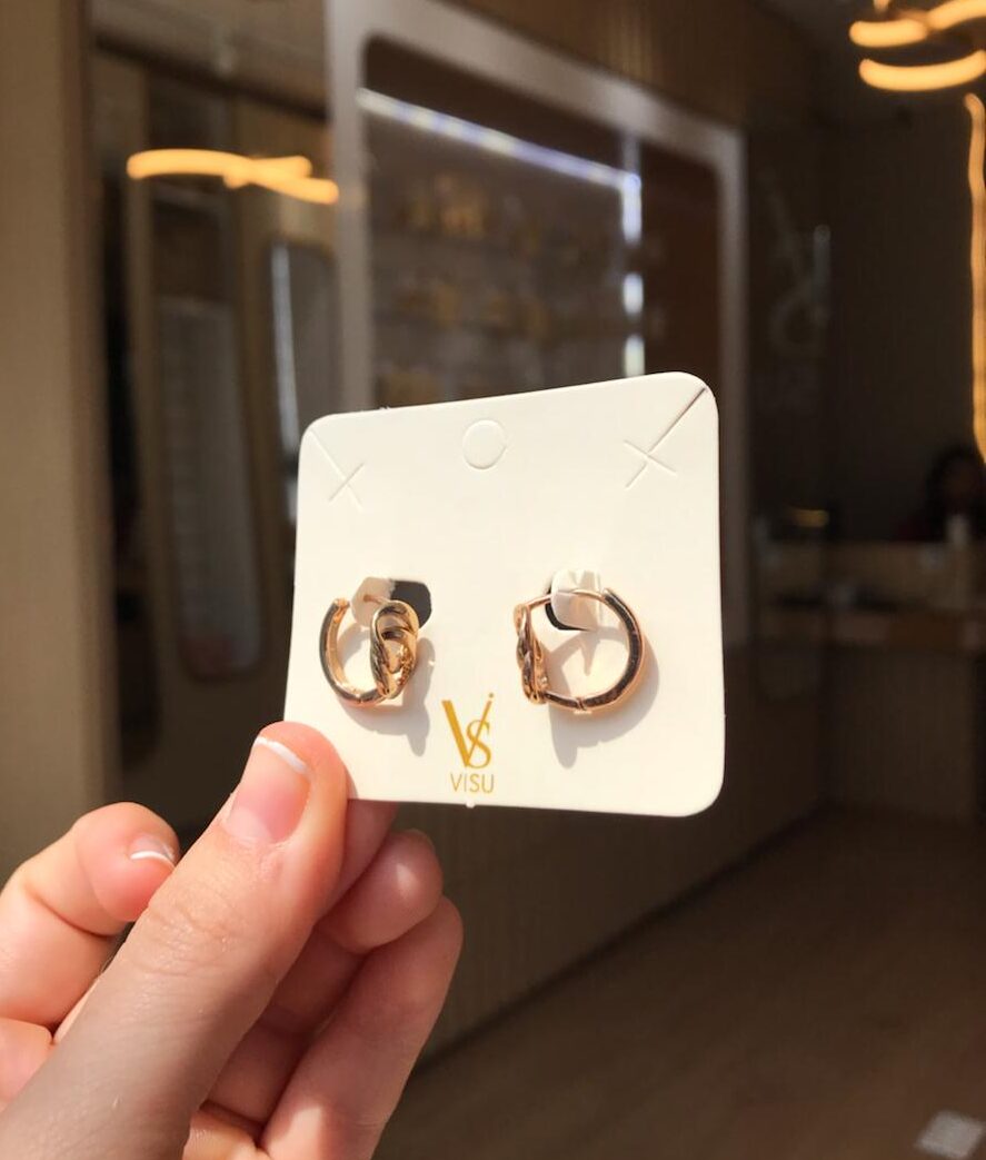 Argolinha basic gold