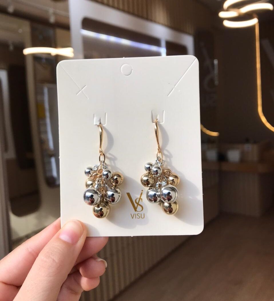 Aura versátil prata + dourado