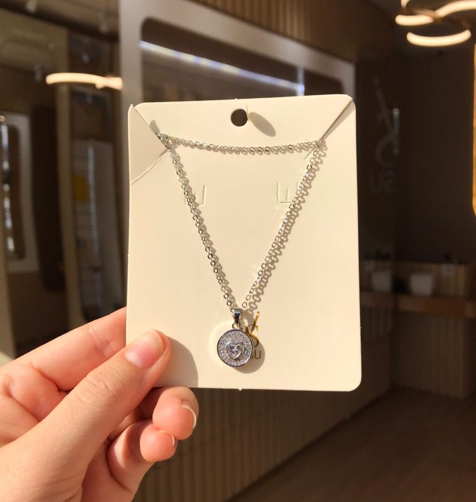 Colar coração de Luz