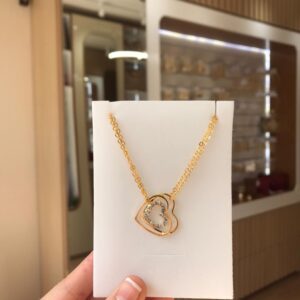 Pulseira coração triplo details